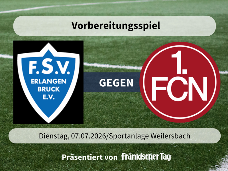 Das Vorbereitungsspiel des FSV Erlangen-Bruck gegen Marek Mintals FCN-U19 gibt es in unserer Video-Zusammenfassung. Das Vorbereitungsspiel des FSV Erlangen-Bruck gegen Marek Mintals FCN-U19 gibt es in unserer Video-Zusammenfassung.