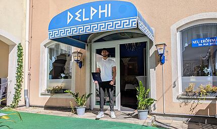Seine G&auml;ste sollen sich im &bdquo;Delphi&ldquo; wie zu Hause f&uuml;hlen.