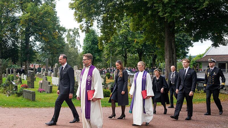 Nach dem Tod von K&ouml;nig Harald - Gedenkgottesdienst