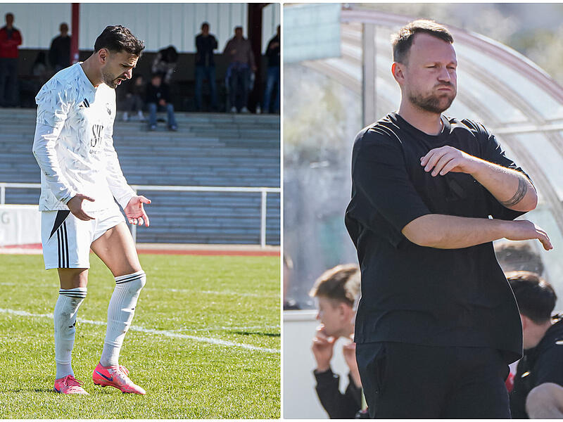 Da lag einiges im Argen beim FC Coburg am Samstagnachmittag: Aykut Civelek (links) und Trainer Calle Schiebel haderten. Da lag einiges im Argen beim FC Coburg am Samstagnachmittag: Aykut Civelek (links) und Trainer Calle Schiebel haderten.