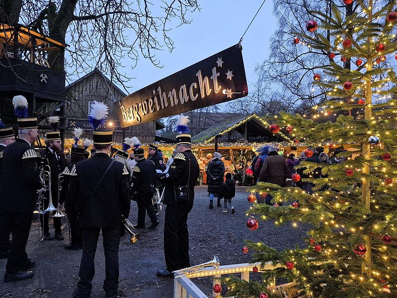 Die Stockheimer Bergweihnacht ist alljährlich ein Besuchermagnet Die Stockheimer Bergweihnacht ist alljährlich ein Besuchermagnet