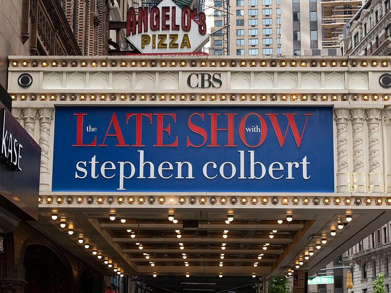 The Late Show mit Stephen Colbert in New York