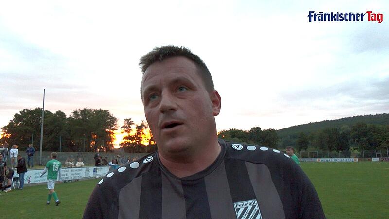 Mario Meth, Spielertrainer des SV Pettstadt, lobte nach Abpfiff erst einmal die Leistung des SV Dörfleins.