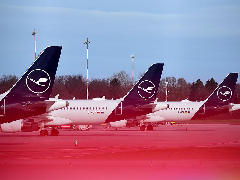 Pilotenstreik bei der Lufthansa - Hamburg