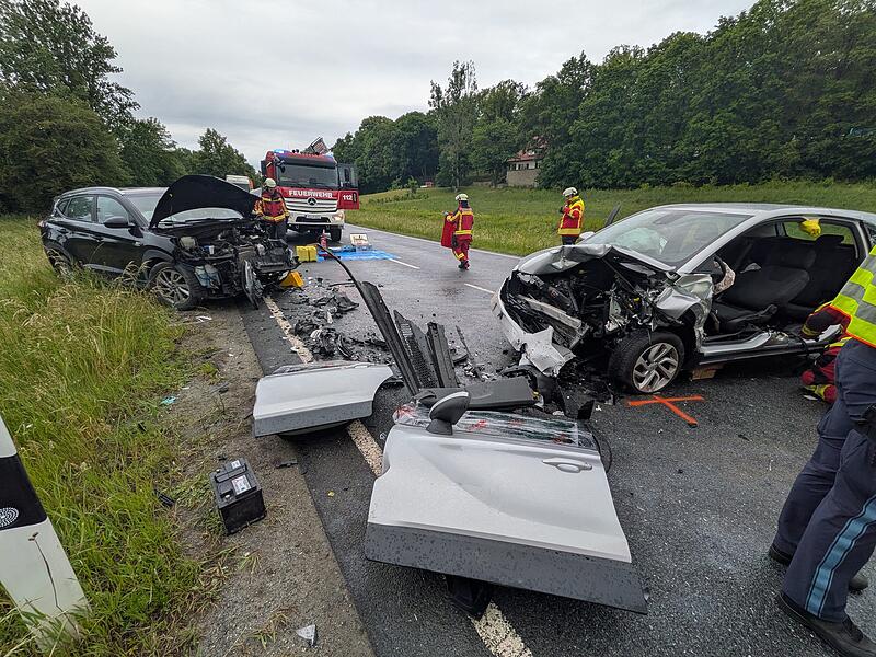 Unfall zwischen Kulmbach und Mainleus
