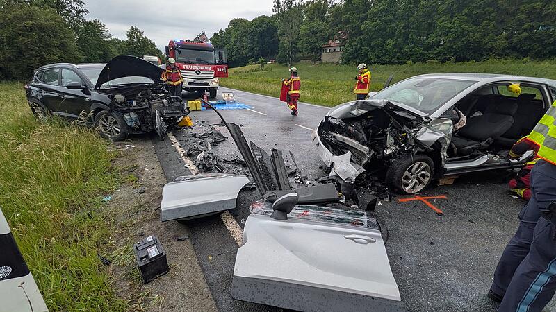 Unfall zwischen Kulmbach und Mainleus Unfall zwischen Kulmbach und Mainleus
