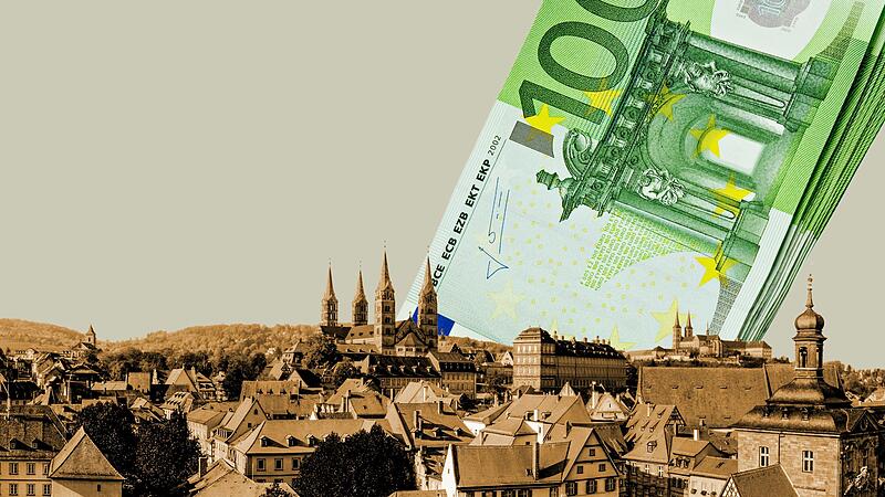 Eine Kaufkraftstudie zeigt: Bambergs Einkommen hinken den Wohnungskosten hinterher.