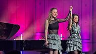 Mit einem Stilmix aus Klassik und Pop konnten die Queenz of Piano überzeugen.