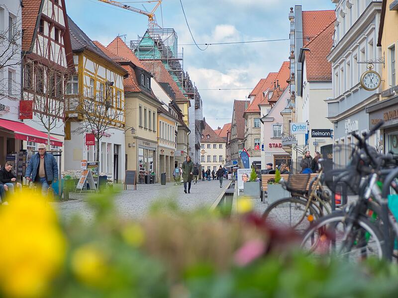 Die Bedeutung des Handels nimmt in Innenst&auml;dten ab, auch in Forchheim.  Darauf m&uuml;ssen sich die Citys einstellen.