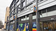 Filiale des deutschen Discounters Aldi in Washington