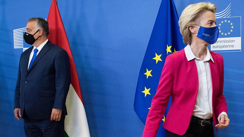 Das Verh&auml;ltnis zwischen dem ungarischen Ministerpr&auml;sidenten Viktor Orban und EU-Kommissionspr&auml;sidentin Ursula von der Leyen ist von st&auml;ndigen Spannungen gepr&auml;gt.