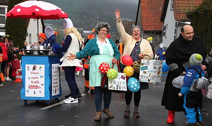 Eindr&uuml;cke vom Faschingsumzug Premich am 7. Februar 2026