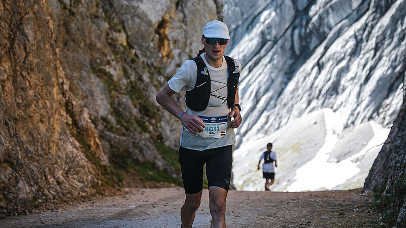 Der Stadtsteinacher Leon Sch&uuml;bel bew&auml;ltigte beim Zugspitz-Ultratrail den 44 Kilometer langen Mittenwald-Trail als Drittschnellster.