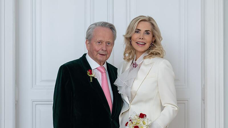 Wolfgang Porsche und Gabriela zu Leiningen haben geheiratet