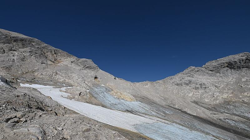 Entwicklung der verbleibenden deutschen Gletscher