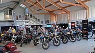 Was gibt es Neues in der Motorradwelt? Am Wochenende wurde die Stadthalle in Lichtenfels zum Treffpunkt f&uuml;r die Bikerszene.