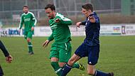 Für den Vorsitzenden Alexander Graf war die 0:2-Heimniederlage des SV Friesen um Lukas Mosert (grünes Trikot) gegen den TSV Gochsheim am drittletzten Spieltag der Knackpunkt.