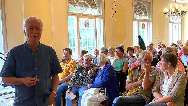 Pflegeexperte und Pflegekritiker Claus Fussek sprach auf Einladung der Saale-Zeitung in Bad Kissingen.