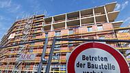 Wohnungsbau - Baustelle in München
