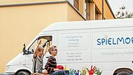 Das Spielmobil ist wieder im Einsatz.