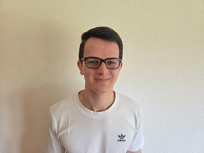 Hannes P&ouml;rtner hat sein Abitur mit der Traumnote 0,98 gemacht.