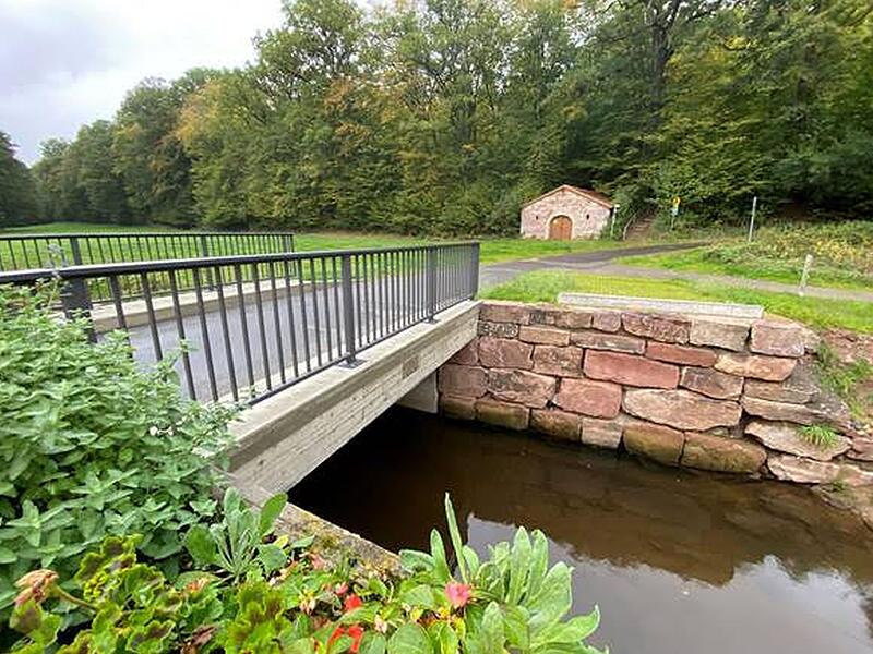 Brücke an der Reither Mühle