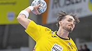 Seine Treffer werden fehlen: Mikael Helmersson war der Top-Torsch&uuml;tze des HSC Coburg in der Saison 2025/26.