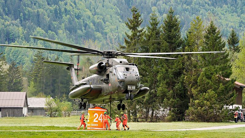 Weitere Entwicklung beim Waldbrand am Saur&uuml;sselkopf