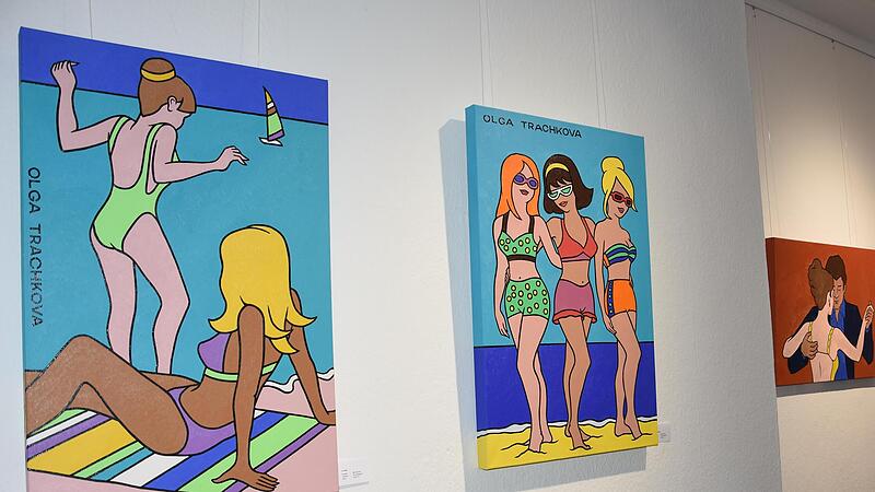 In der Kulmbacher Galerie Kotyba wurde eine neue Ausstellung er&ouml;ffnet.