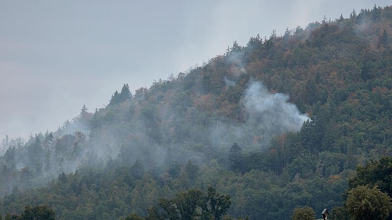 Waldbrand in der Oberpfalz
