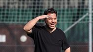 Baiersdorfs Trainer  Serdar Kuygun – hier auf einem Archivbild – sah ein ordentliches Spiel seiner Mannschaft. Einzig die Chancenverwertung passte nicht.Forchheim & Fränkische Schweiz