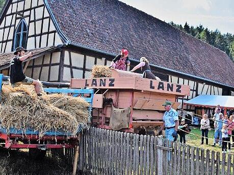 Das Museumsfest an der Alten Schäferei in Ahorn bietet Einblicke in das fränkische Leben in früherer Zeit.