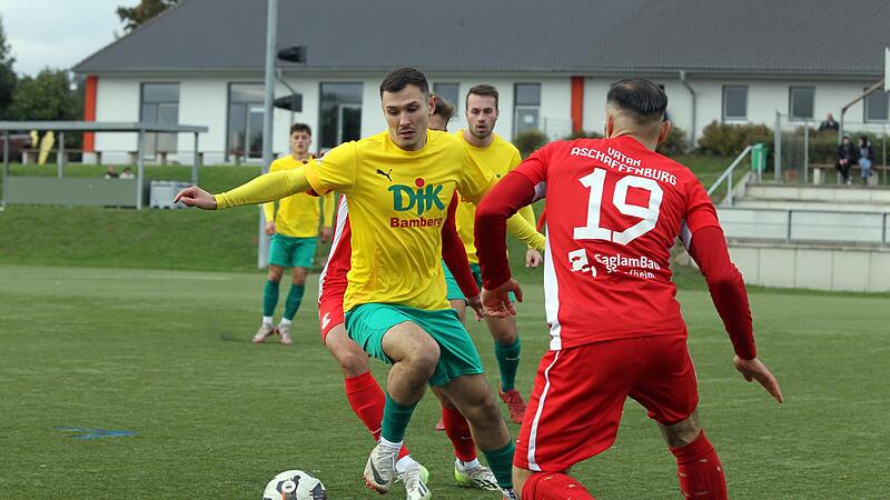 Vlad Saprykin schoss die DJK im Heimspiel gegen Vatan Spor Aschaffenburg zwar in F&uuml;hrung, die Bamberger mussten sich am vergangenen Sonntag aber mit einem 1:1 begn&uuml;gen.