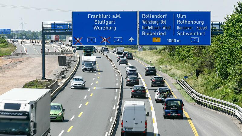 Tempolimit auf der Autobahn: So ist die Lage in Franken