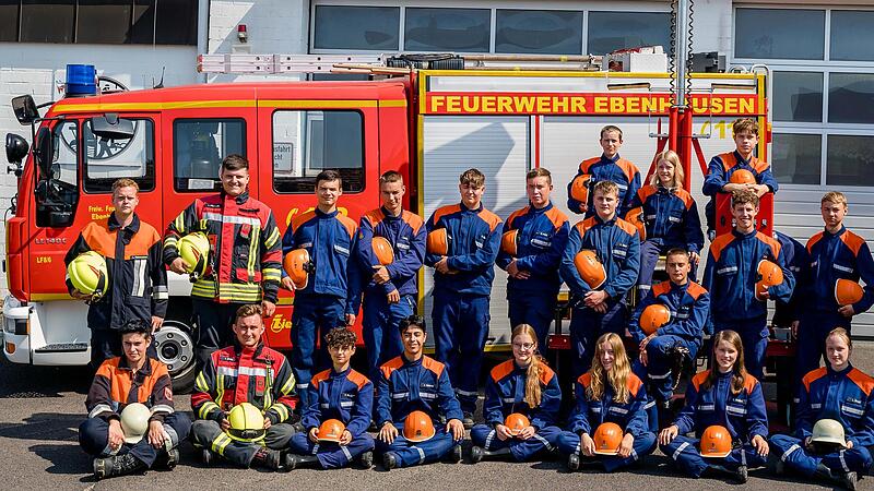 Die Jugendfeuerwehr der Freiwilligen Feuerwehr Ebenhausen