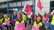 Die Gewerkschaft ver.di hat zum Streik am Uniklinikum Erlangen aufgerufen.