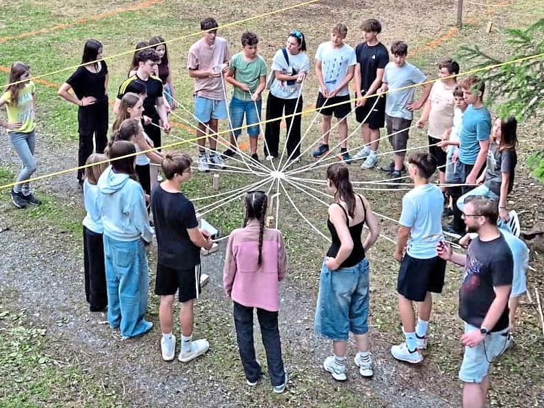 Beim 25. Jubil&auml;um gab es viele Aktionen f&uuml;r die Sch&uuml;ler.