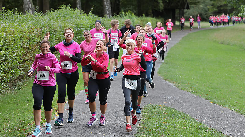 Pinklauf in Bad Brückenau wieder erfolgreich Pinklauf in Bad Brückenau wieder erfolgreich