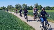 39 Teilnehmer schwangen sich aufs Bike und düsten gut gelaunt nach Zentbechhofen.