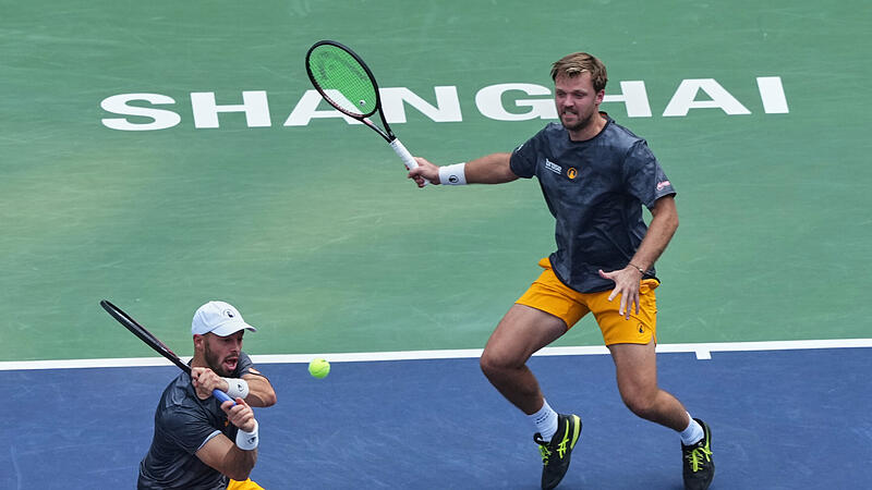 Waren am Sonntag im Finale von Shanghai nicht zu stoppen: Kevin Krawietz (rechts) und Tim P&uuml;tz