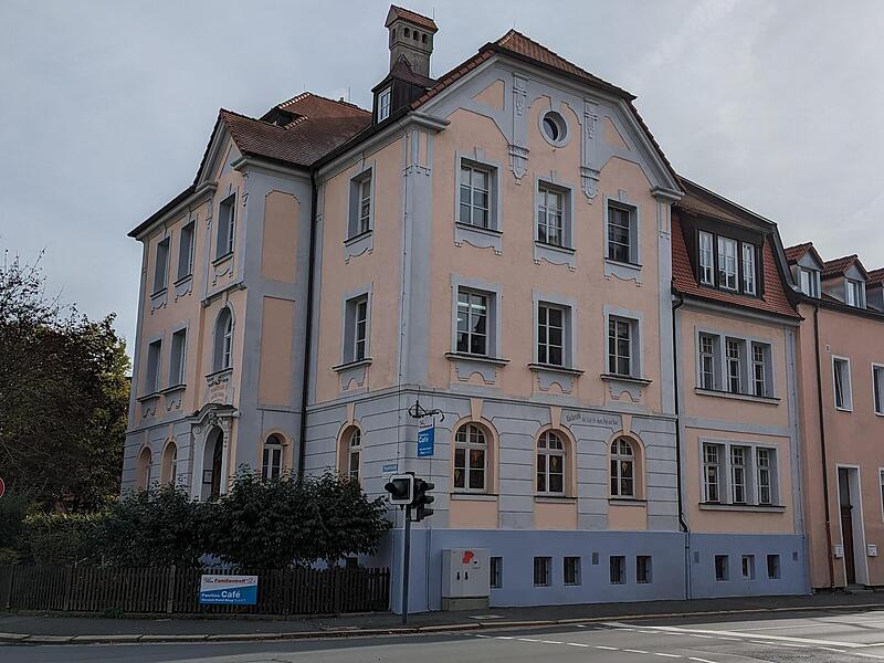 Ein Haus mit Geschichte: Das ehemalige Gummi’sche Waisenhaus beherbergt seit 23 Jahren den Kulmbacher Familientreff.