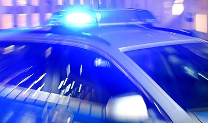 Unfall A73 Polizei