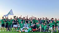 Der FC Haarbrücken feiert den Aufstieg in die Kreisliga Coburg - er gewann das Relegationsspiel gegen den FC Adler Weidhausen in Ebersdorf im Elfmeterschießen. Der FC Haarbrücken feiert den Aufstieg in die Kreisliga Coburg - er gewann das Relegationsspiel gegen den FC Adler Weidhausen in Ebersdorf im Elfmeterschießen.