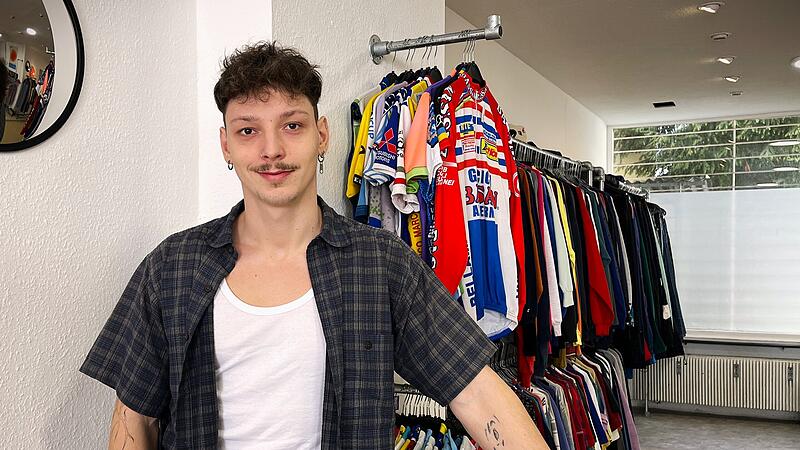 Tom Kastner ist der „Neue“ in der Langen Straße: Er eröffnet am 8. März seinen Vintage-Laden.