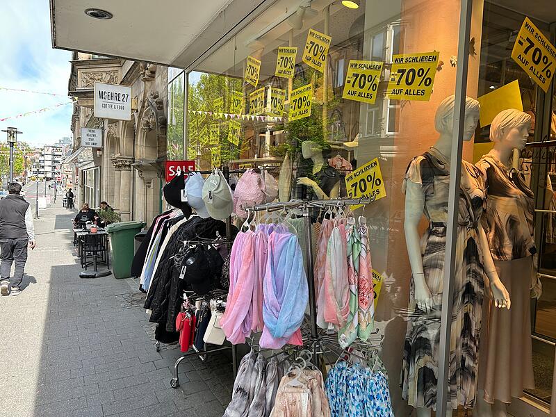 Modegesch&auml;ft in Coburger Innenstadt schlie&szlig;t