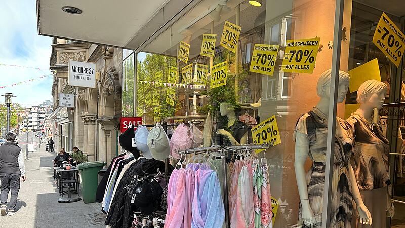 Modegesch&auml;ft in Coburger Innenstadt schlie&szlig;t
