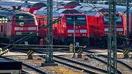 Regionalbahn Loks am Hauptbahnhof Regionalbahn Loks am Hauptbahnhof