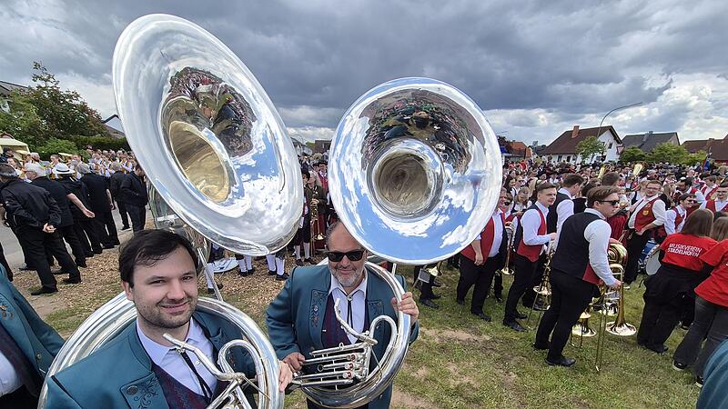 Festumzug beim Bundesbezirksmusikfest 2026 Oberhaid