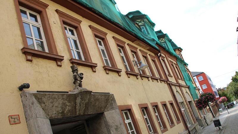 Hotel Post in Bad Brückenau: Hausschwamm überall