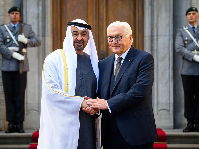 Präsident der Vereinigten Arabischen Emirate in Berlin Präsident der Vereinigten Arabischen Emirate in Berlin